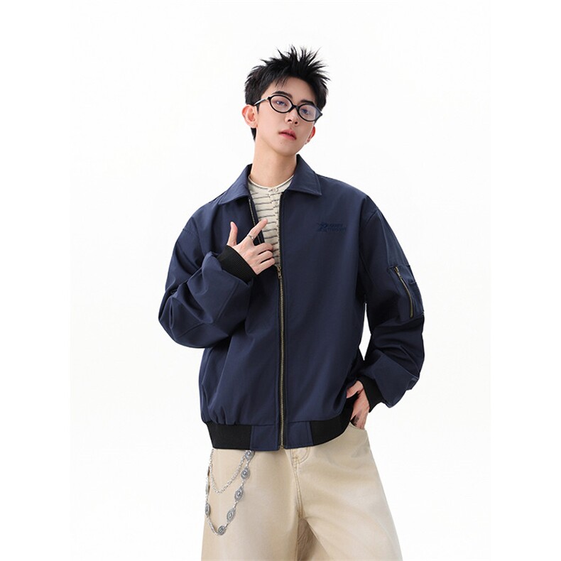 美式刺绣潮牌飞行夹克棒球服  WT2552-特P60-控118图片