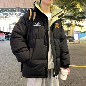 抖音得物品质深度库存三防面料假两件格子棉衣外套棉服66633特P85图片