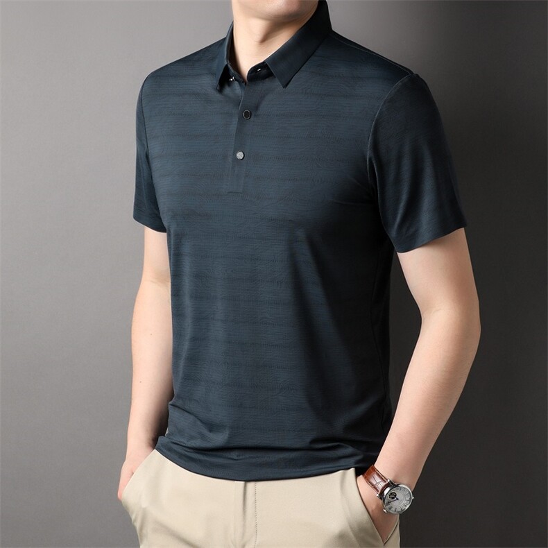 POLO衫男装衣服男士体恤衫T恤潮牌休闲翻领爸爸短袖HP3008-P68,男装Polo衫,星座1105-3