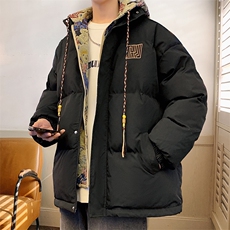 冬季潮风假两件外套男新款美式棉衣XZ102B-1-M9903P125，男装棉衣，星座102B-1