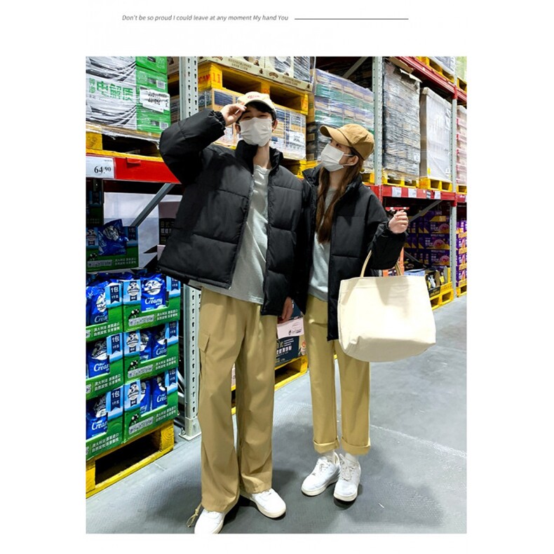 2202#光版高品质手塞棉情侣款冬季保暖立领棉服ins流行,女装棉衣/棉服,星座1210-1