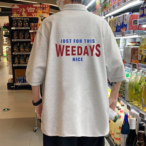 PL57113-P35翻领短袖polo衫男大码胖子半袖t恤男有领保罗衫模特，男装Polo衫，电商A040