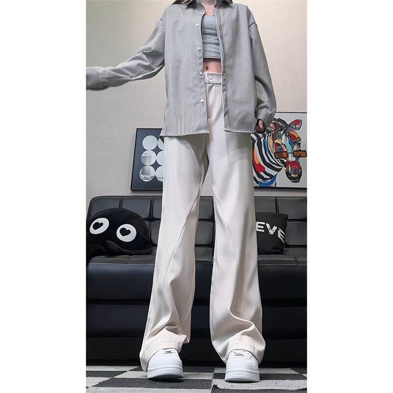 大货~春季褶皱垂感显瘦西装休闲长裤男K315-P45（主推差价大）,男装休闲裤,星座1004-3