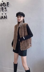 皮毛马甲图片