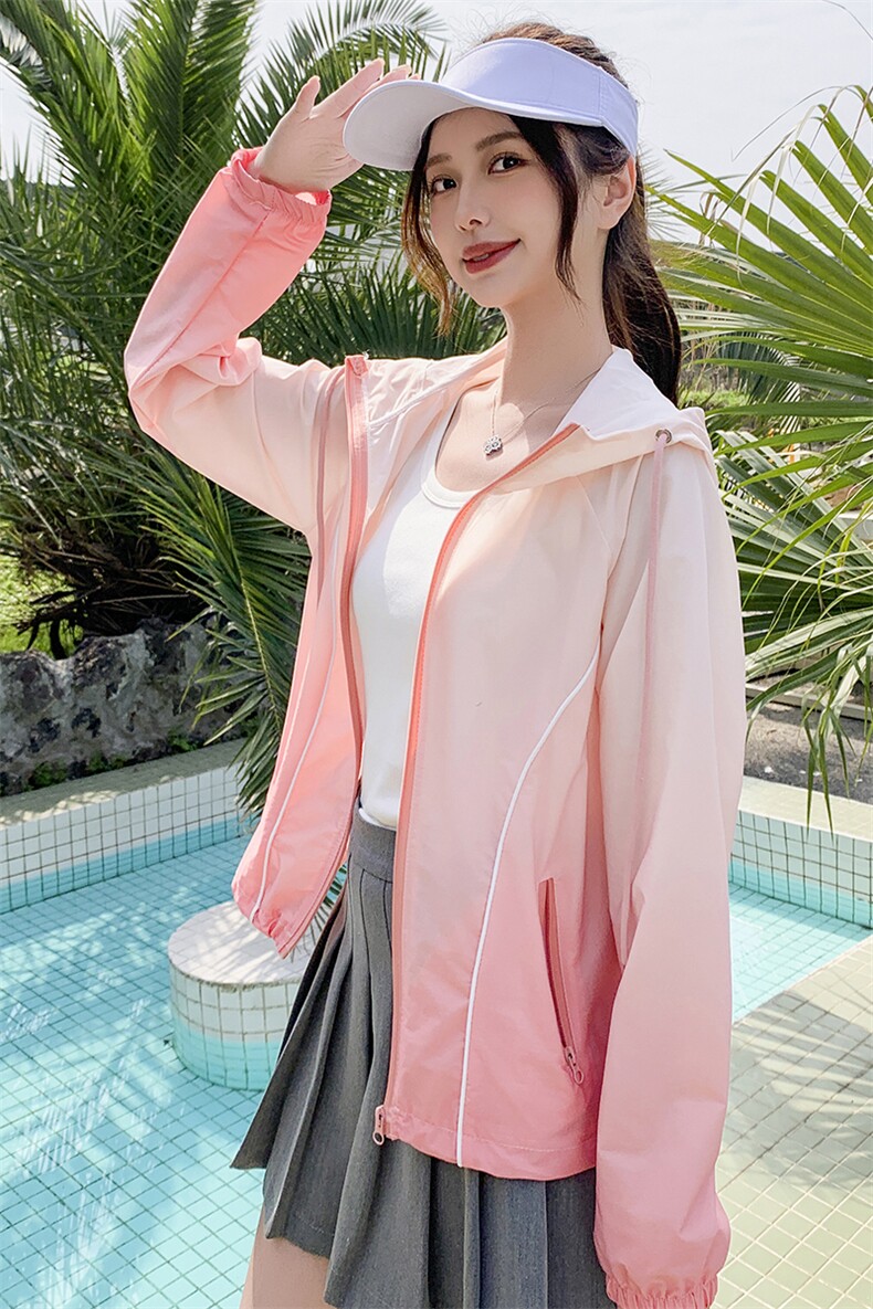 2026夏季新款防晒服短RF2C290-6832#-P85-K138,女装防晒衣,蝶眷