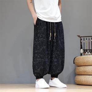 风 秋冬灯芯绒炒色灯笼裤 男休闲裤 xz815-8625p55图片