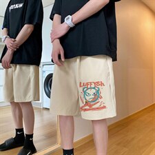！2023夏季新款个性印花休闲短裤男潮流宽松五分裤KC286-P20,男装休闲裤,电商B371