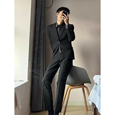 西服套装男士外套商务休闲春秋上衣伴郎服新郎结婚职业正装小西装，男装西服套装，星座601-1