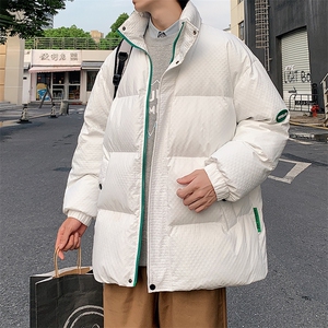 2025冬季潮流立领加厚款棉服情侣棉服潮XZ102A-4-M0671-P100图片
