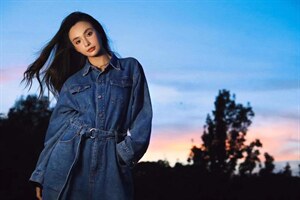 日系牛仔连体裤,女装连体裤,是爱 SHI AN