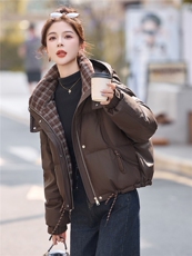 2025年冬季休闲风保暖短款羽绒新款，女装羽绒服，依如秀(原杭风阁)