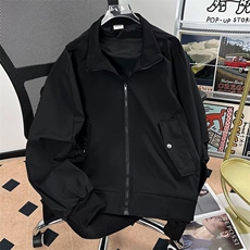 日系潮牌多口袋三防飞行夹克男士春季新款宽松休闲外套W6480-P57，男装夹克，星座412-3