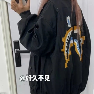 1506-1/GW9220/P43美式潮流棒球服飞行员夹克男女1图片