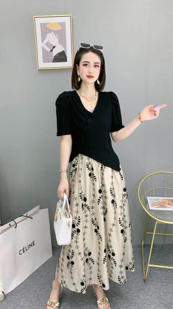 夏季套装连衣裙，女装职业装，觅 愉