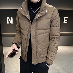 B353 3285 P175咖2024年冬季新款男士羽绒服三图片