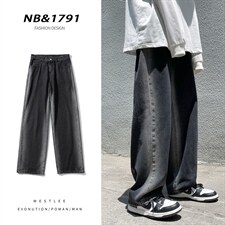 四季主推宽松阔腿拖地牛仔裤长裤B377-N672-P45- 限58图片
