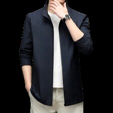 BEA33606钱塘2020-2男士立领秋季薄款中年休闲简约外套主推款P175，男装夹克，钱塘207-2