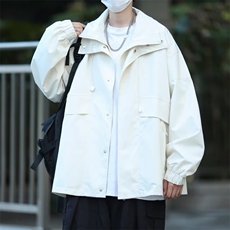 美式复古飞行夹克工装冲锋衣2023春秋冬季外套男棉服W6444-P72，男装夹克，星座512-2
