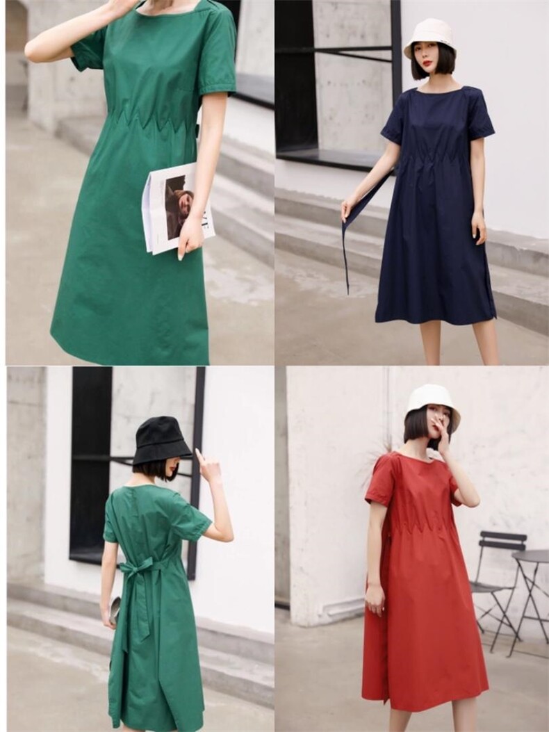 夏季新款连衣裙，女装连衣裙，汐悦