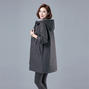 中年款加厚通勤常规长袖棉纯色96%及以上自主图6694-1,女装棉衣/棉服,秋牧寒烟