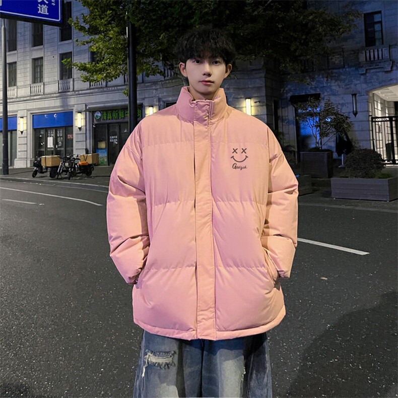 外景冬季加厚面包服男潮ins韩版宽松保暖棉衣立领外套MF00379/P90，男装棉衣，电商B316