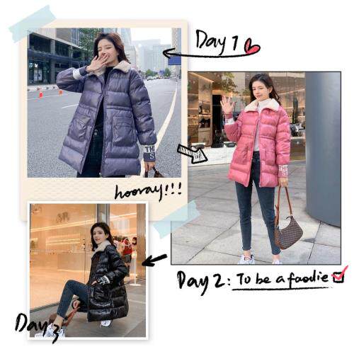 冬季棉服羽绒服，女装棉衣/棉服，可可西米