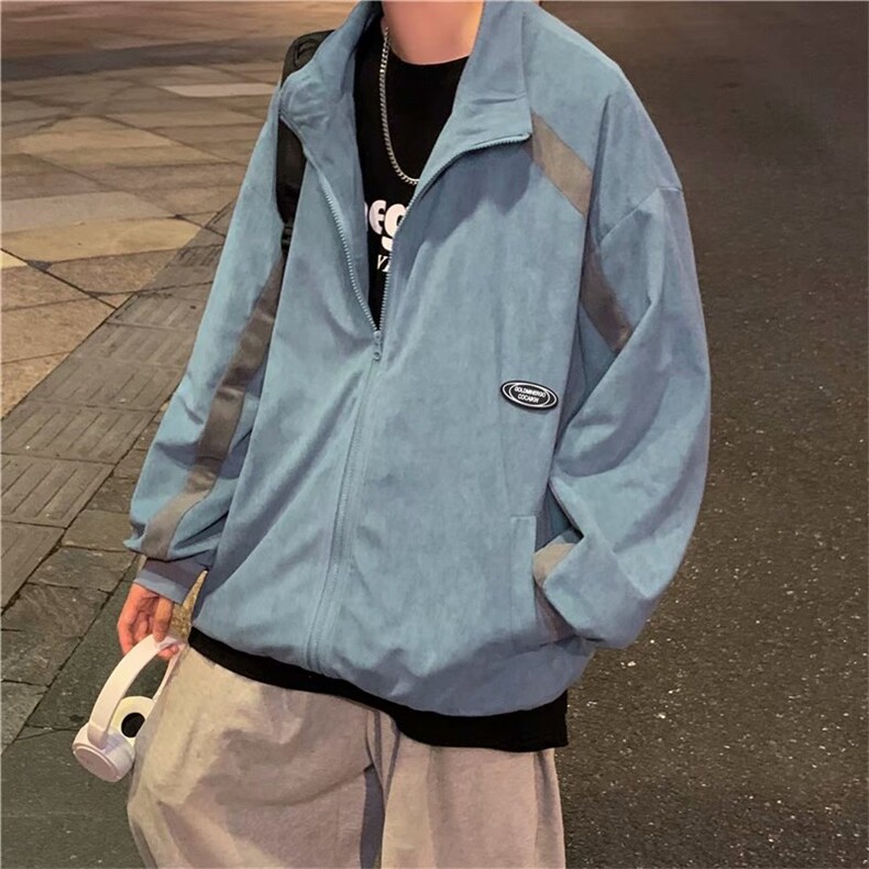 外套男休闲春秋棒球服韩版潮流宽松ins百搭秋季衣服2025新款夹克,男装夹克,星座1210-1