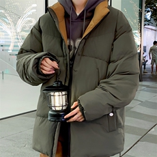 以L-9XL新标90绒石墨烯冬季新款大码立领羽绒服Y2362-P228，男装羽绒服，星座109