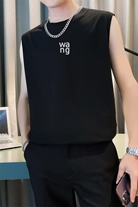 B340 BX183  P25  39 店主风小伙风宽松运动背心无袖坎肩图片