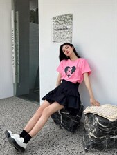 2022百搭少女T恤，女装T恤，生活舞台