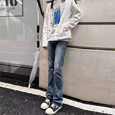 有货DK1157-特批45抖音天猫高质量牛仔裤窄版显瘦直筒裤，男装牛仔裤，星座603-2