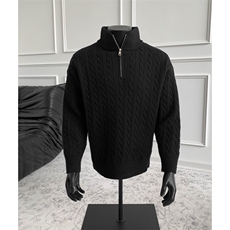 现货时尚休闲男装半拉链毛衣M453-特P50，男装针织衫/毛衣，星座608(原A046)