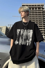 240g美式重磅短袖T恤FSDX264M-5XL特批25无差价控48，男装T恤，电商B219B