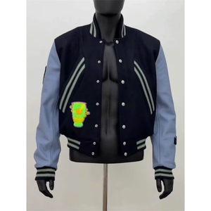 1506/QW0880/P62美式高街短款飞行夹克外套男女情侣款春季棒球服图片