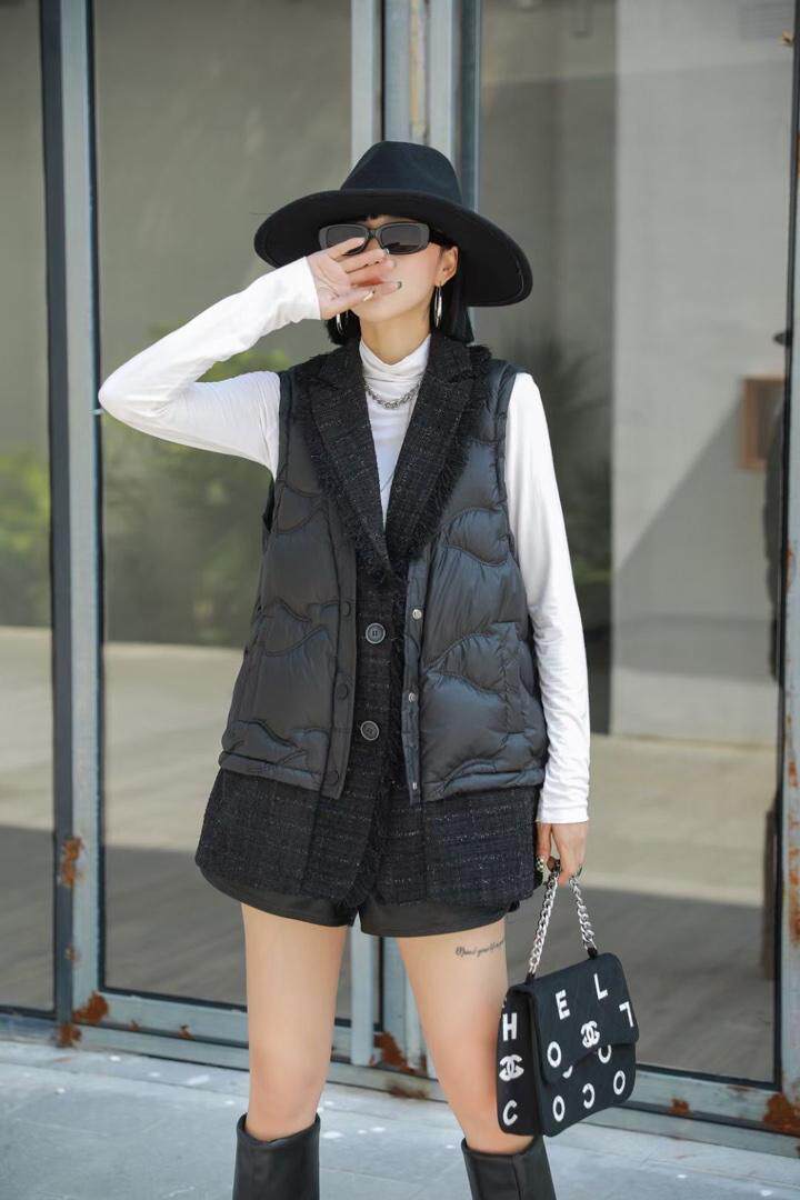 （现货）新品90绒羽绒马甲超轻超柔软，女装马甲，卡提莱蒂