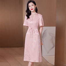 真丝连衣裙28姆米冠乐绉2026夏季高档杭州真丝v领提花裙,女装连衣裙,阿舍尔精品, 真丝连衣裙28姆米冠乐绉2026夏季高档杭州真丝v领提花裙,女装连衣裙,阿舍尔精品,