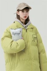 中性风23冬季时尚百搭宽松字母印花棉服外套MY62058P85控118，男装棉衣，电商A268