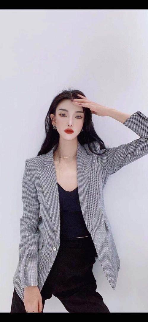 定制面料高温烫钻，女装，NAZI