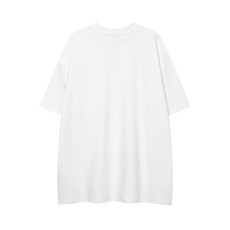 白底23新款夏季字母印花纯棉潮流时尚百搭短袖T恤T1135P25控38，男装T恤，电商A247-1