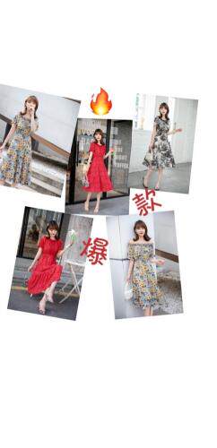 女人味十足连衣裙，女装连衣裙，英利伊人