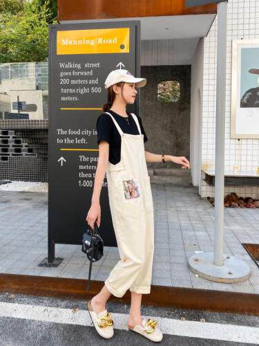 两件套休闲背带裤，女装，百变诱惑