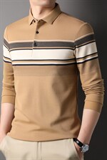BJ22513钱塘2020-2中青年男士春秋新款商务休闲百搭长袖T恤P69，男装T恤，钱塘207-2
