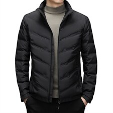 羽绒服男装保暖2023冬季新款连帽中青年男士外套SNNYR862023-P210,男装羽绒服,电商B212（原钱塘6029）