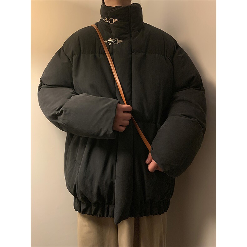 秋冬棉衣加厚夹克加绒外套厚棉袄飞机扣小众1016-1W104P128K158,男装夹克,星座1016-1（原电商B408-1）