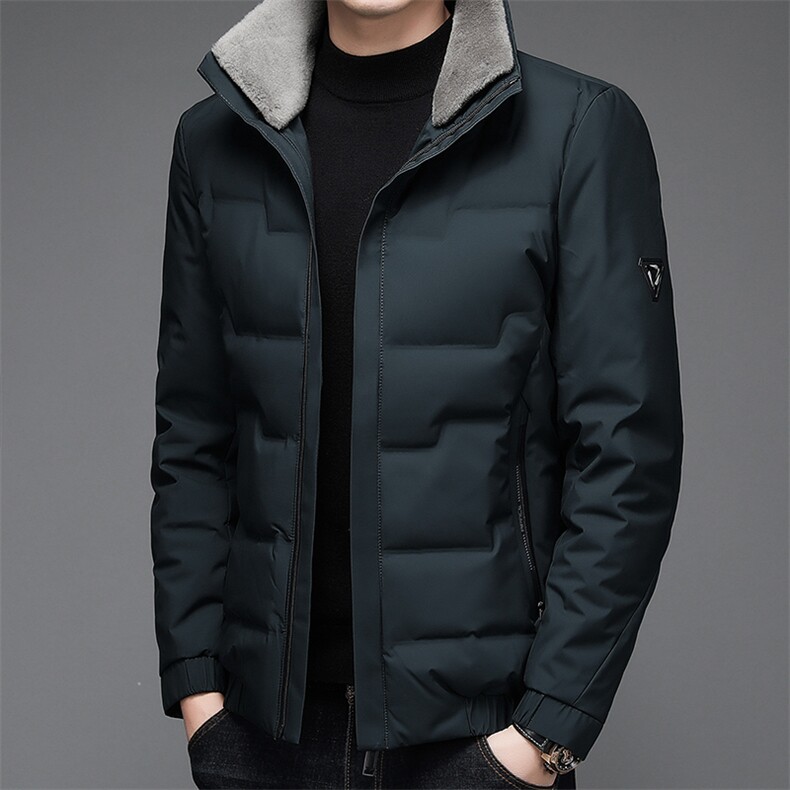 CXYF59560钱塘2020-2冬季新款时尚休闲中年男士厚款羽绒服P220,男装羽绒服,钱塘207-2