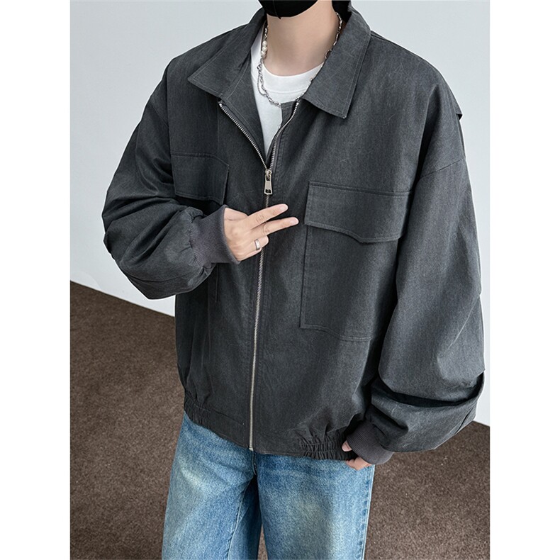 美式飞行员夹克cleanfit短款工装活页龟背男款外套3617-P88控138,男装夹克,电商B295