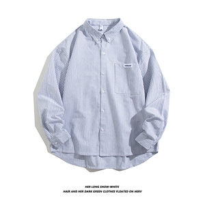 2025春款 cityboy 条纹衬衣宽松长袖衬衫 A017 C2 P70图片