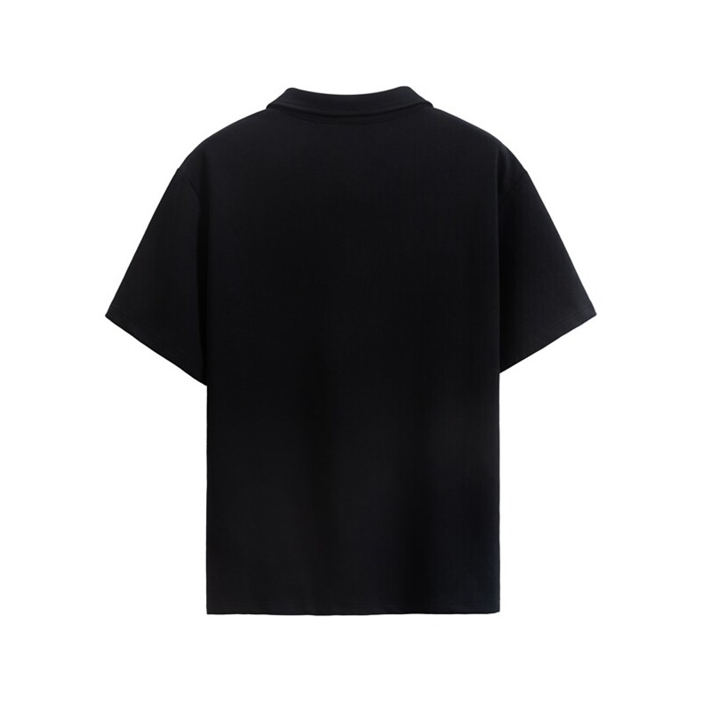 夏季新款港风日系轻熟风正肩POLO领短袖T恤男XZ213-TX18-P35控58,男装T恤,星座213