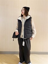 羽绒马甲90绒，女装马甲，艾辰莉