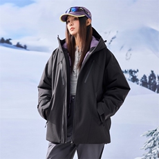 防寒工装潮羽绒服男女加厚保暖雪乡旅游外套男XZ309Y95753P275，男装羽绒服，星座309（原A406）